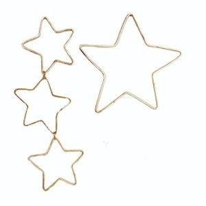Wendy Faye Asymmetric Starlights, 14K Gold Filled